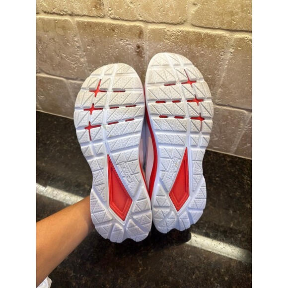 Hoka One Mach 4 'White Fiesta' Men’s 12D Like New - Picture 6 of 9